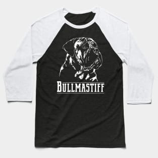 Bullmastiff dog portrait Baseball T-Shirt